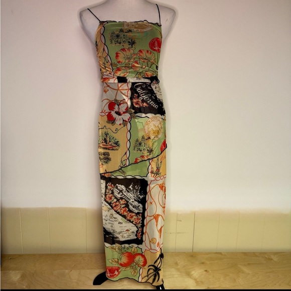 Urban Outfitters Dresses & Skirts - Urban Outfitters Floral California Print Slip Dress